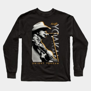 Dwight Yoakam Vintage Style Country Long Sleeve T-Shirt